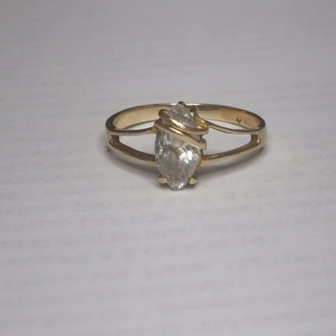 ANILLO ORO 14 K 2.1 GRMS (SEMINUEVO)