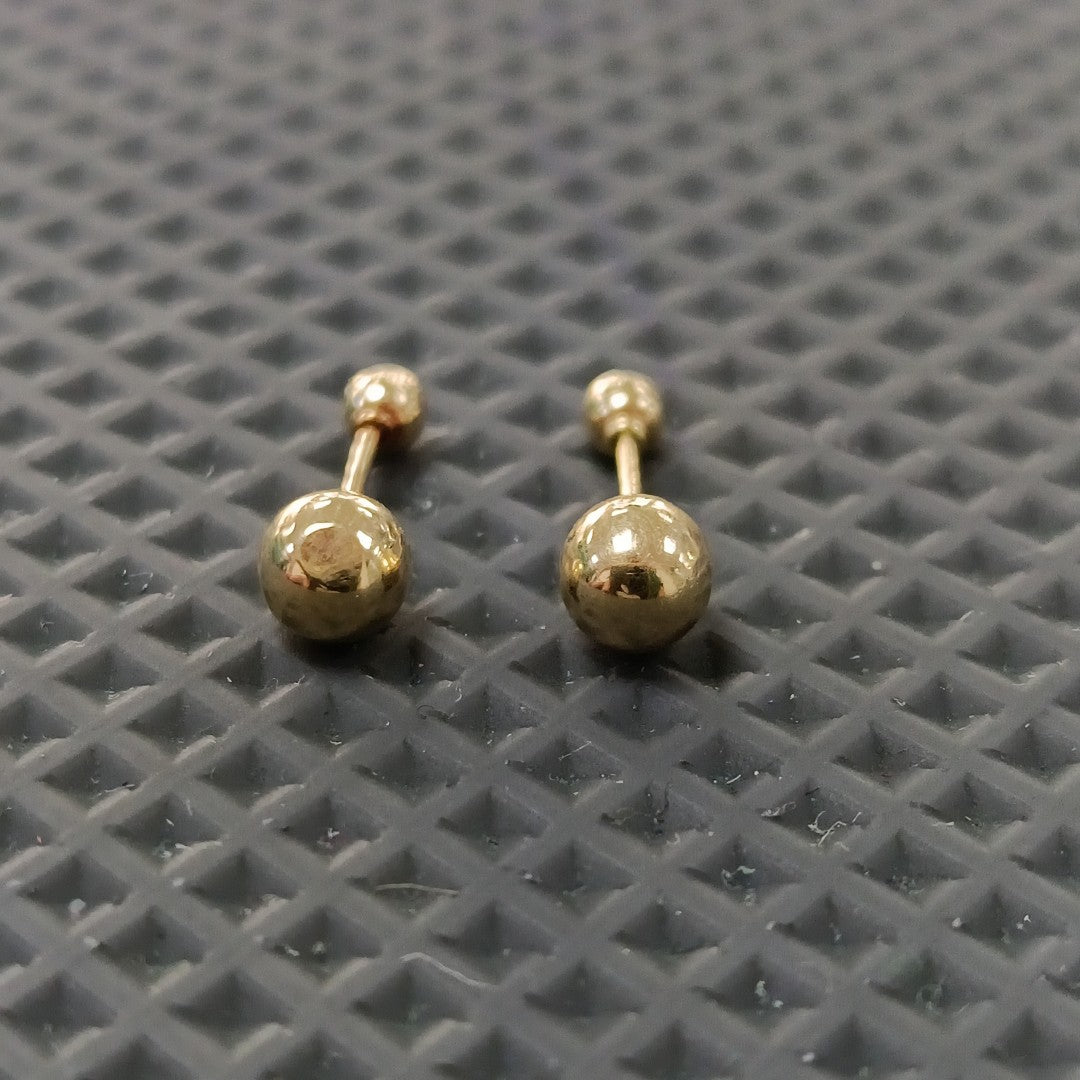 BROQUELES PAR ORO 10 K 0.2 GRMS (SEMINUEVO)