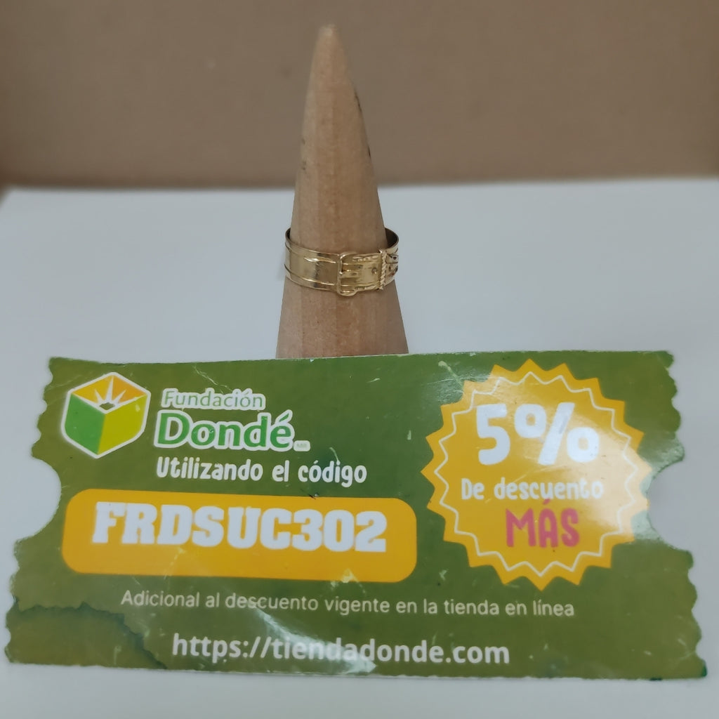 ANILLO ORO 10 K 1,80 GRMS (SEMINUEVO)