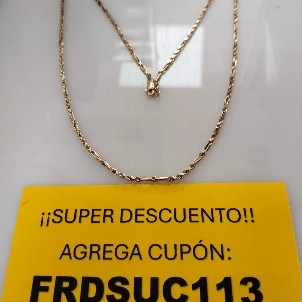 CADENA ORO 10 K 8.6 GRMS (SEMINUEVO)