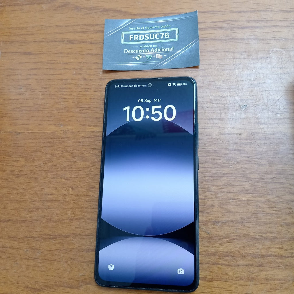 CELULAR XIAOMI REDMI NOTE 14 24117RN76L (2025) 256 GB 8 GB RAM (SEMINUEVO)