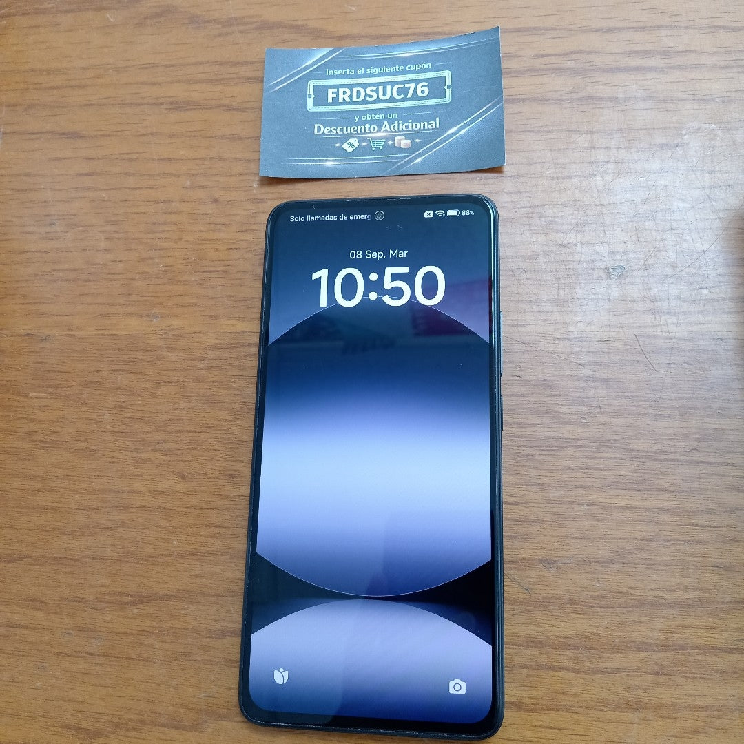CELULAR XIAOMI REDMI NOTE 14 24117RN76L (2025) 256 GB 8 GB RAM (SEMINUEVO)