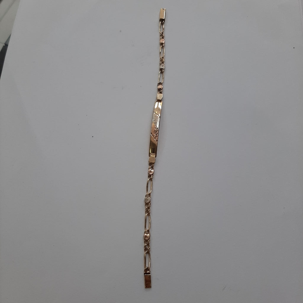 ESCLAVA ORO COMBINADO 10 K 4,70 GRMS (SEMINUEVO)