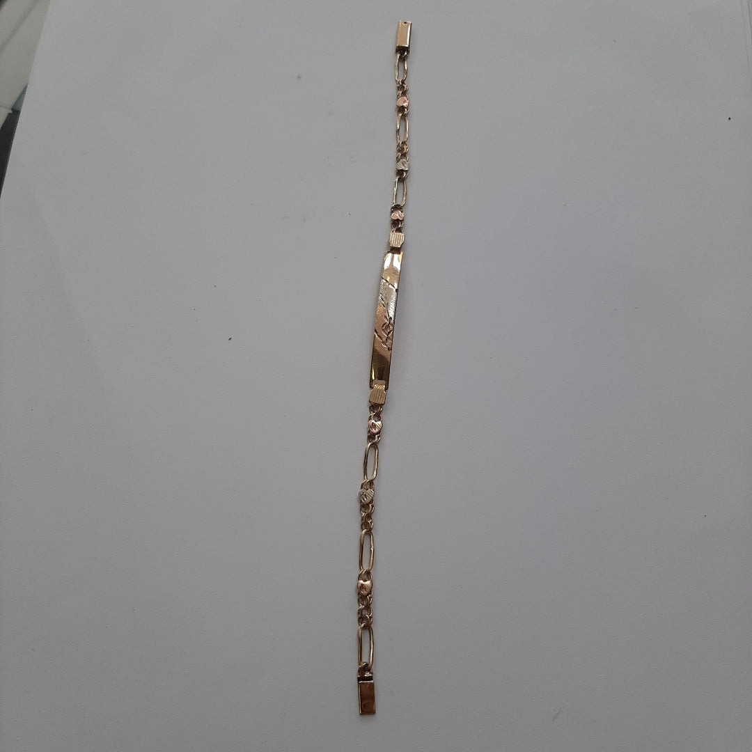 ESCLAVA ORO COMBINADO 10 K 4,70 GRMS (SEMINUEVO)