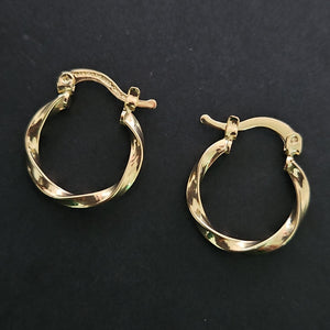 ARETES ARRACADAS TORZAL 14K 1.1 GR (NUEVO)