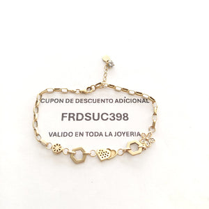 PULSERA ORO 14 K 4.1 GRMS (SEMINUEVO)