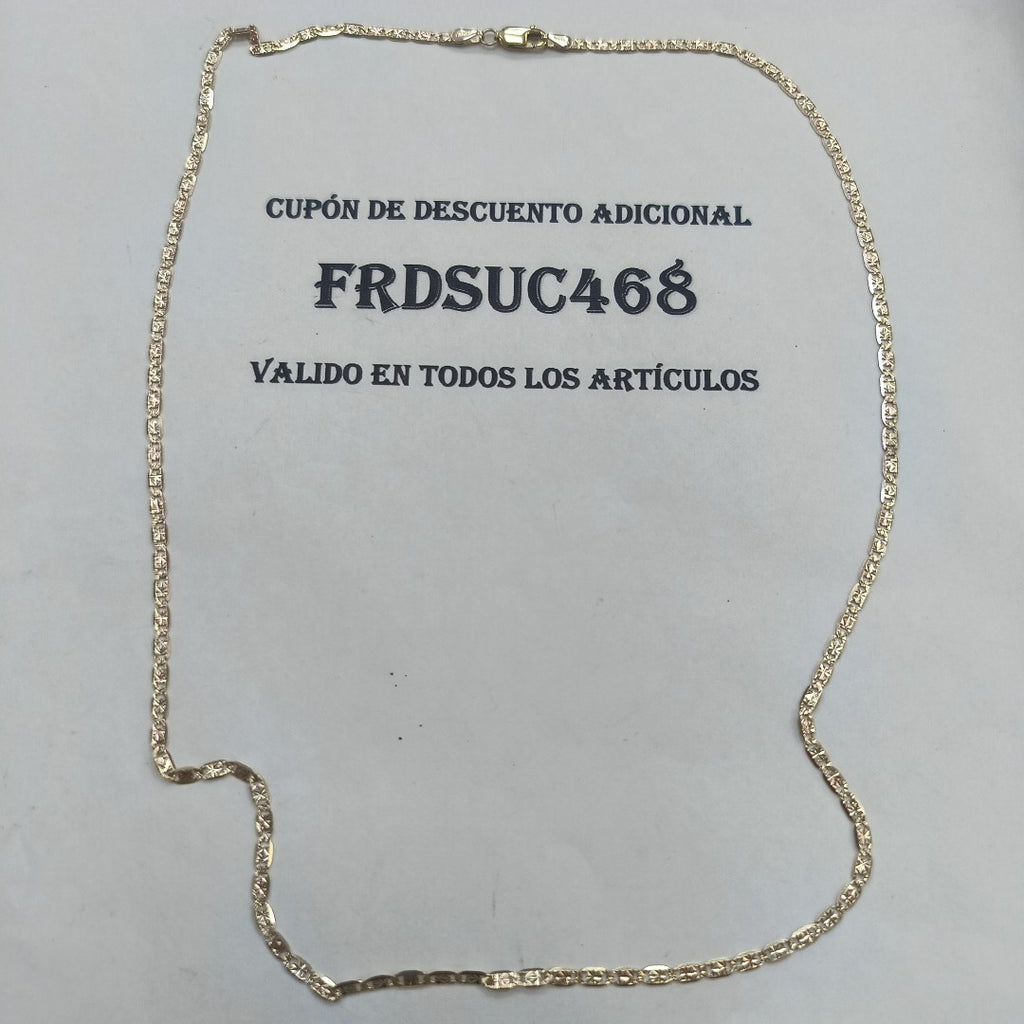 CADENA ORO COMBINADO 10 K 4.7 GRMS (SEMINUEVO)