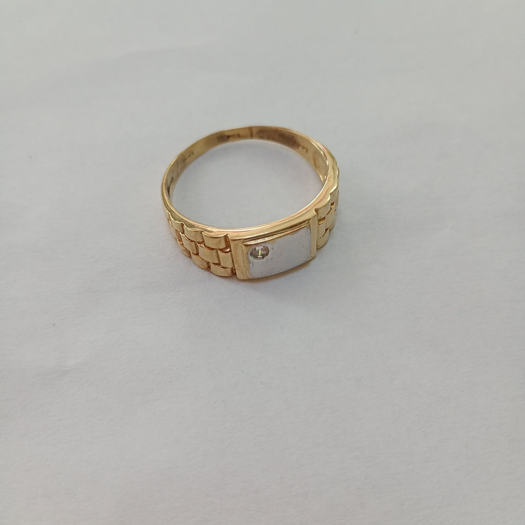 ANILLO ORO 10 K 3.5 GRMS (SEMINUEVO)