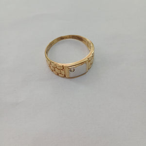 ANILLO ORO 10 K 3.5 GRMS (SEMINUEVO)