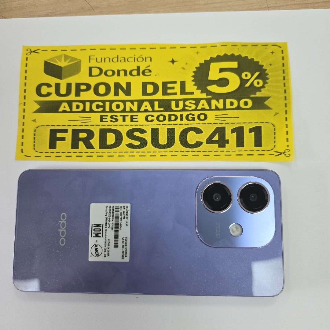 CELULAR OPPO A40 CPH2669 (2024) 256 GB 4 GB RAM (SEMINUEVO)