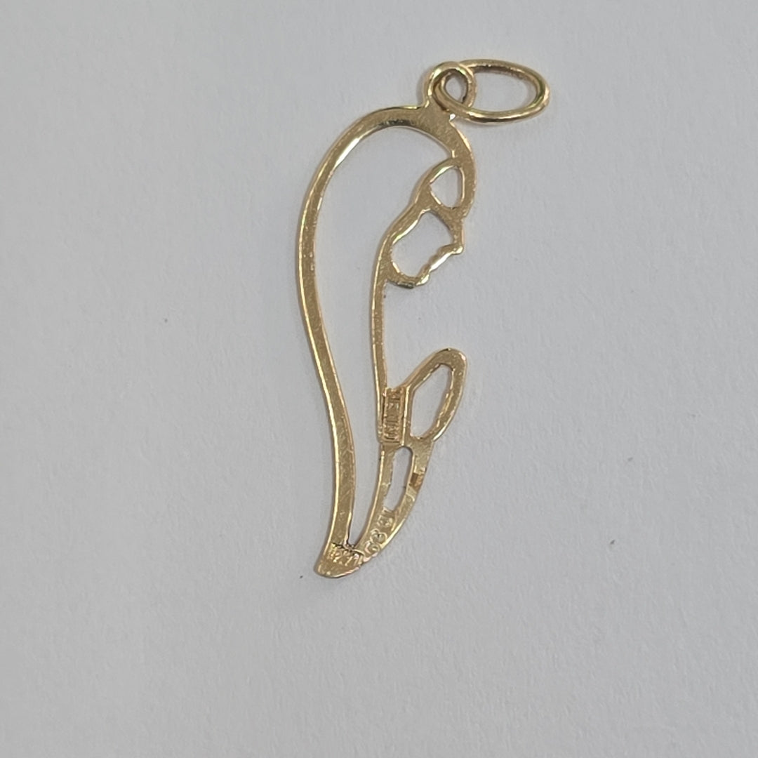DIJE ORO 14 K 0.5 GRMS (SEMINUEVO)