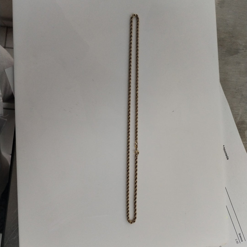 CADENA ORO 10 K 2,80 GRMS (SEMINUEVO)