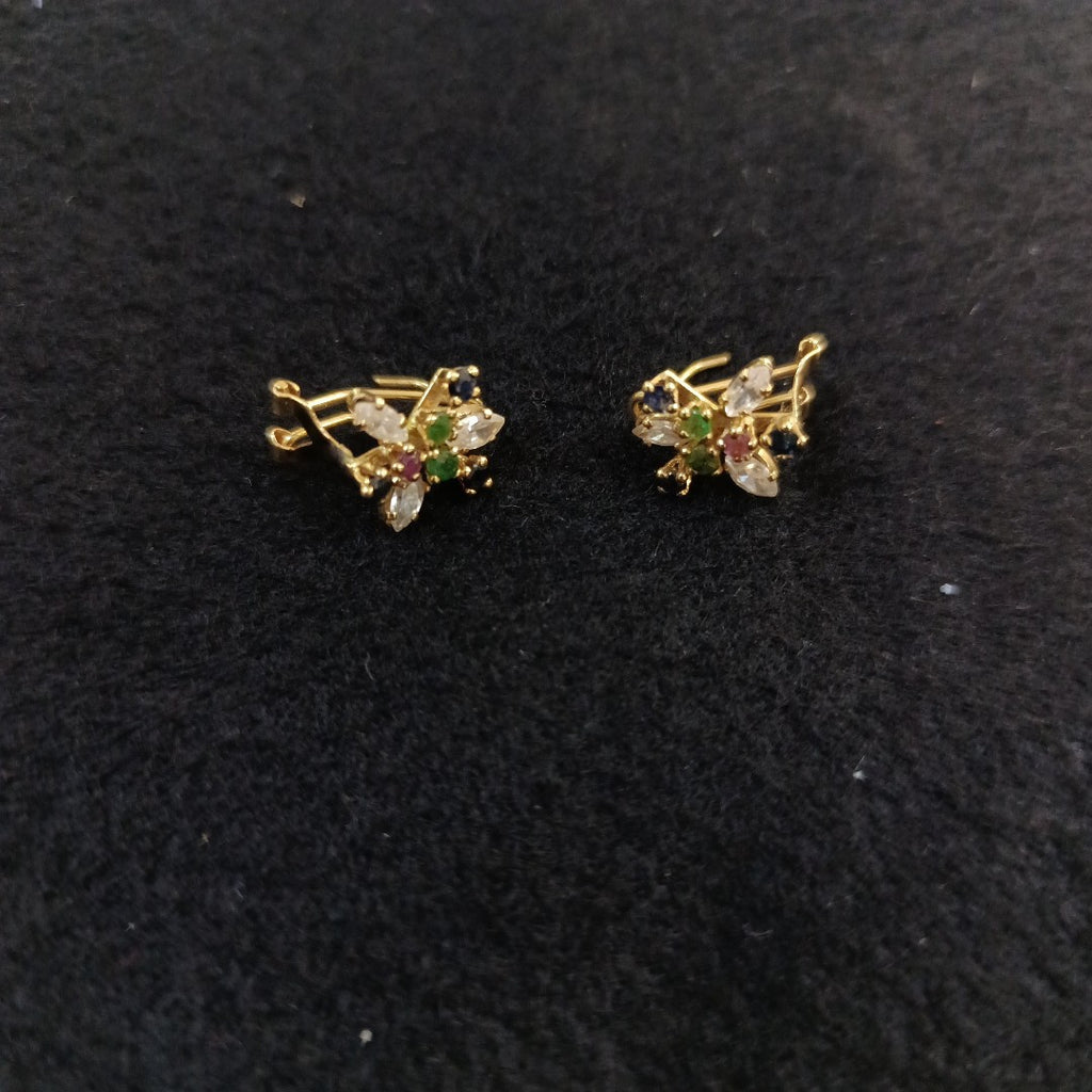 ARETES PAR ORO 14 K 2.9 GRMS (SEMINUEVO)