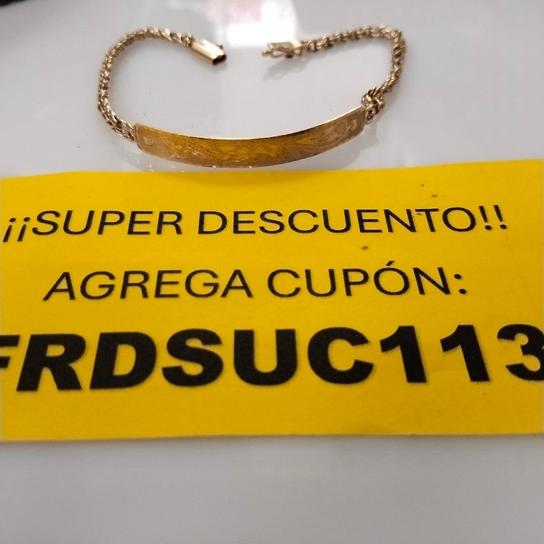 ESCLAVA ORO 10 K 6,90 GRMS (SEMINUEVO)