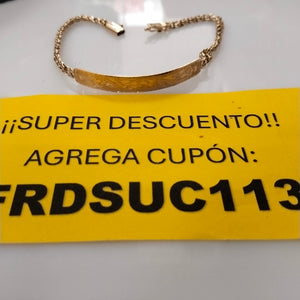 ESCLAVA ORO 10 K 6,90 GRMS (SEMINUEVO)
