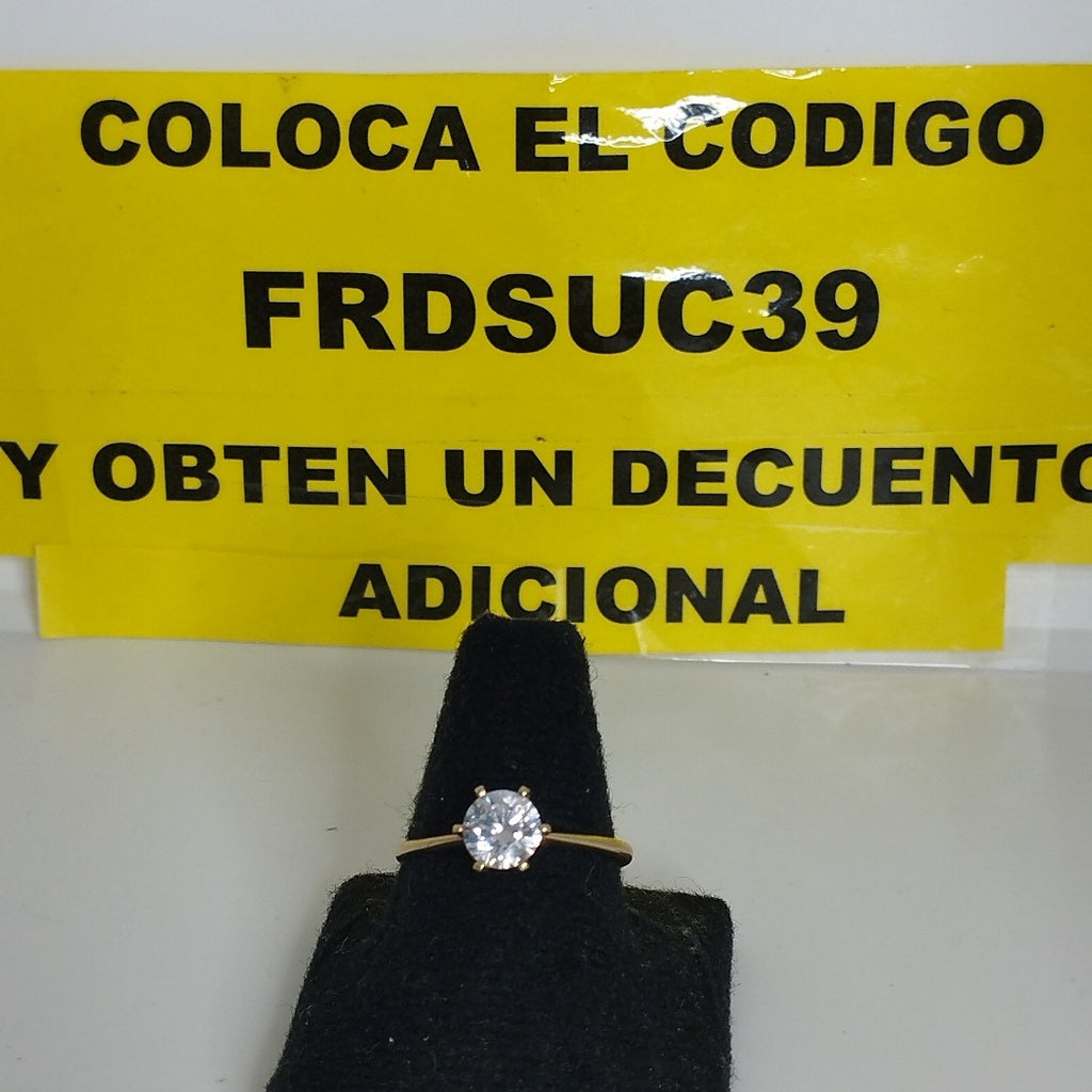 SOLITARIO ORO 10 K 1.6 GRMS (SEMINUEVO)