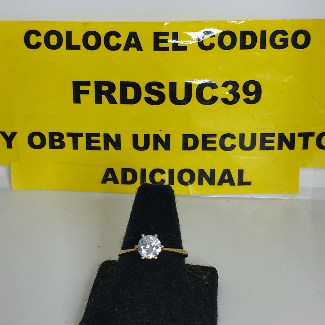 SOLITARIO ORO 10 K 1.6 GRMS (SEMINUEVO)