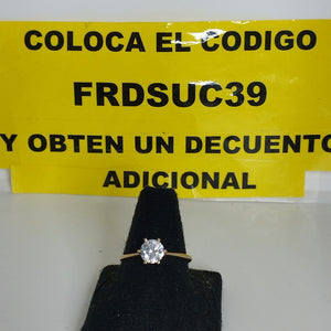 SOLITARIO ORO 10 K 1.6 GRMS (SEMINUEVO)