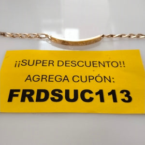 ESCLAVA ORO 10 K 9,30 GRMS (SEMINUEVO)