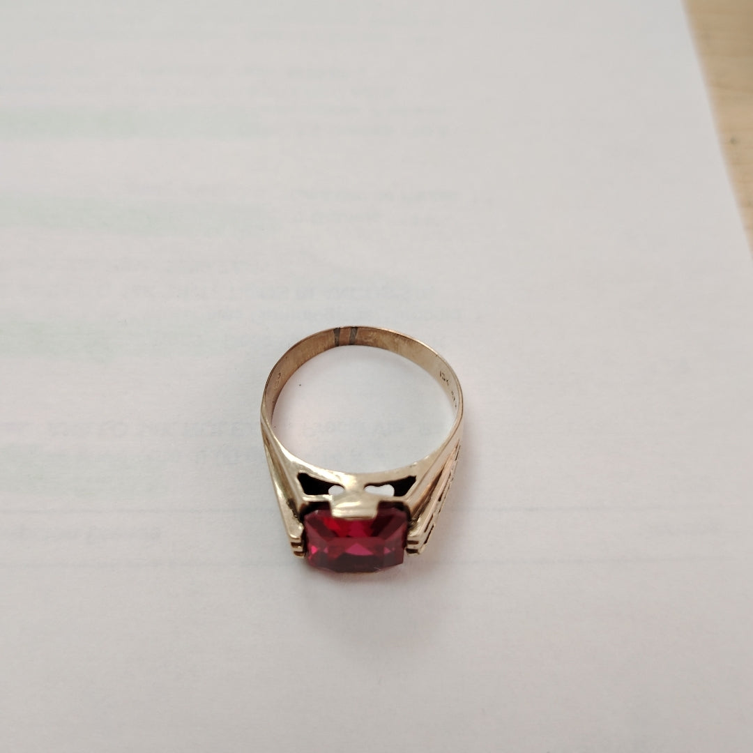 ANILLO ORO 10 K 5.4 GRMS (SEMINUEVO)