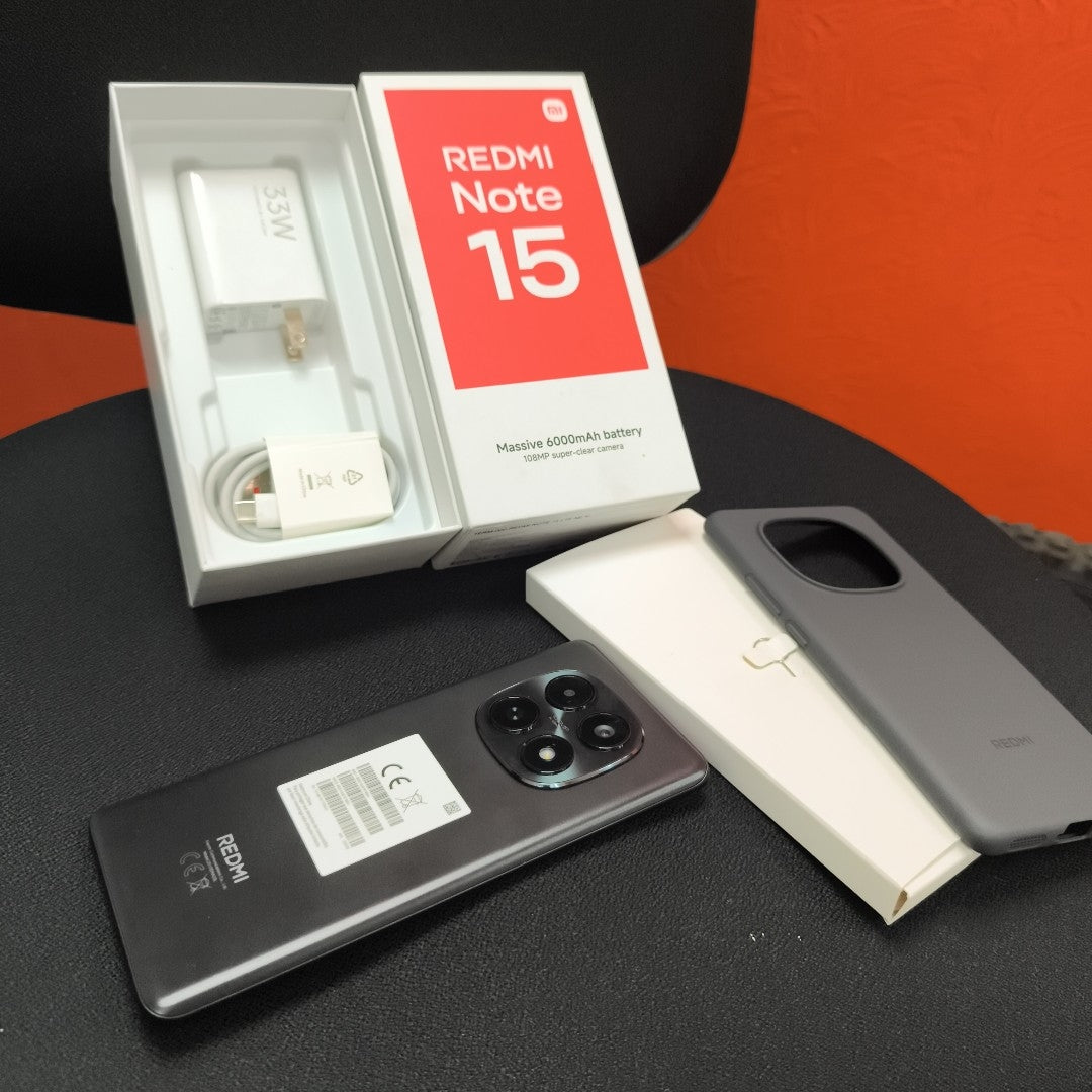 CELULAR XIAOMI REDMI NOTE 15 2510DRA23L (2026) 256 GB 8 GB RAM (SEMINUEVO)