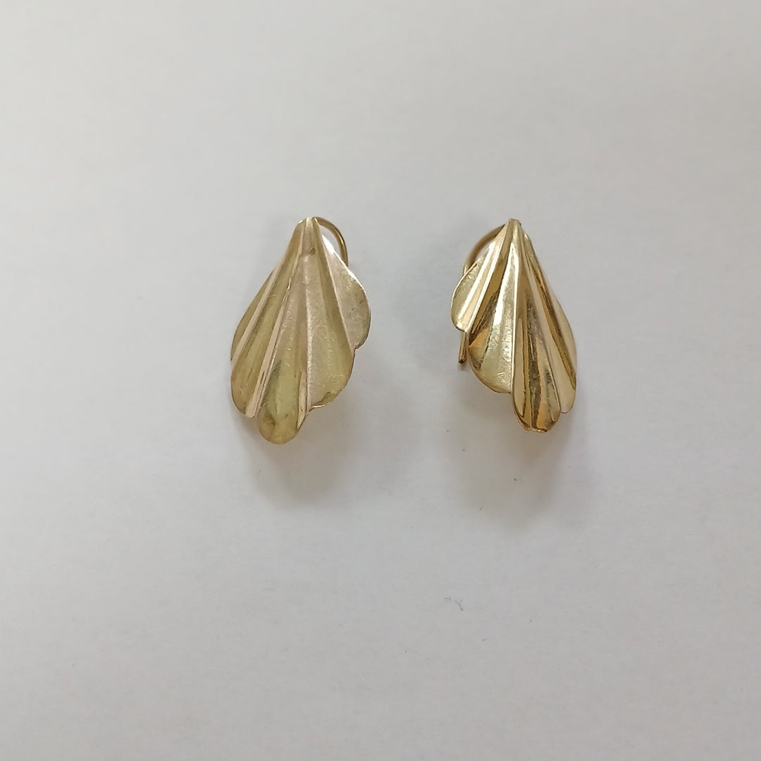 ARETES PAR ORO 10 K 0,90 GRMS (SEMINUEVO)
