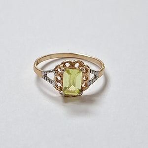 ANILLO ORO 10 K 1,10 GRMS (SEMINUEVO)