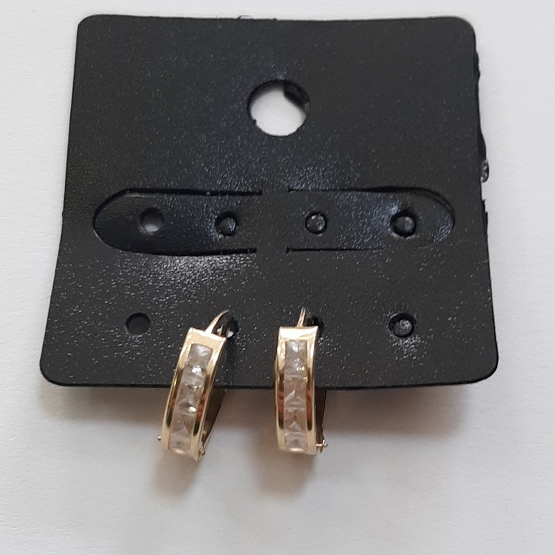 ARRACADAS PAR ORO 10 K 1.2 GRMS (SEMINUEVO)