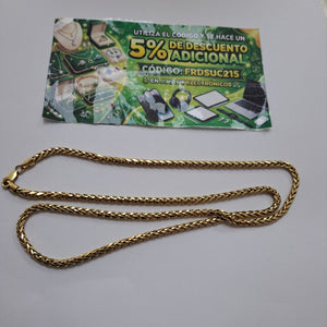 CADENA ORO 10 K 9.9 GRMS (SEMINUEVO)