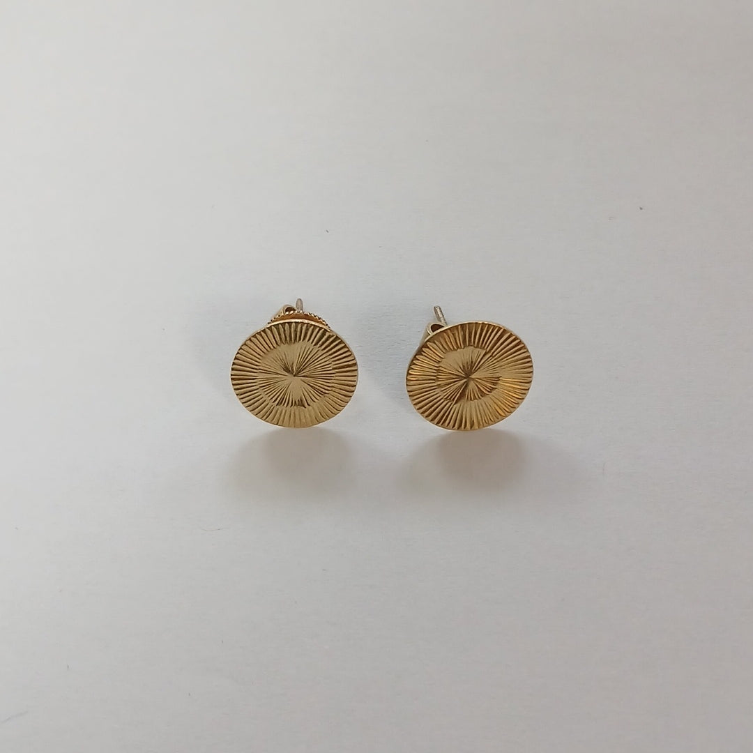 BROQUELES PAR ORO 10 K 2,70 GRMS (SEMINUEVO)