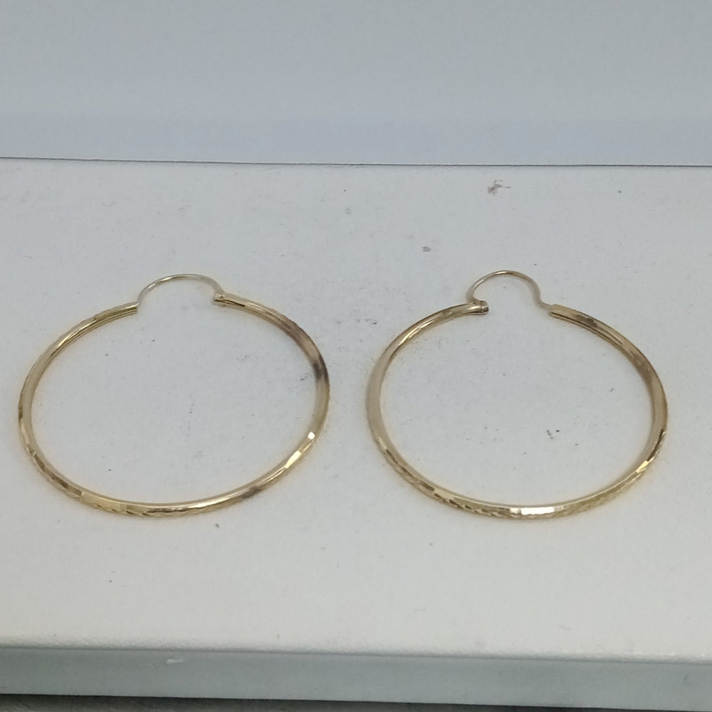 ARRACADAS PAR ORO 14 K 2,00 GRMS (SEMINUEVO)