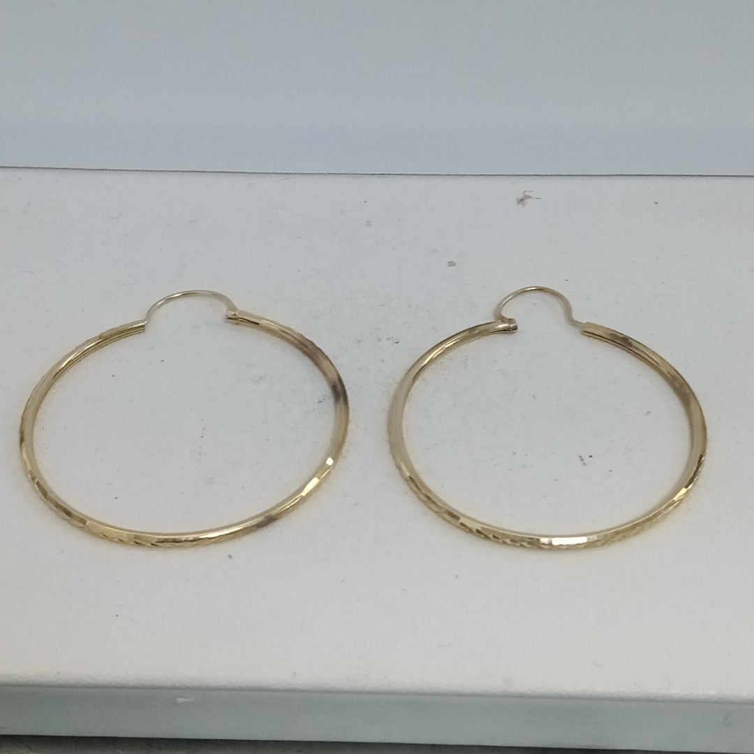 ARRACADAS PAR ORO 14 K 2,00 GRMS (SEMINUEVO)