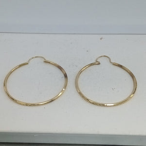 ARRACADAS PAR ORO 14 K 2,00 GRMS (SEMINUEVO)