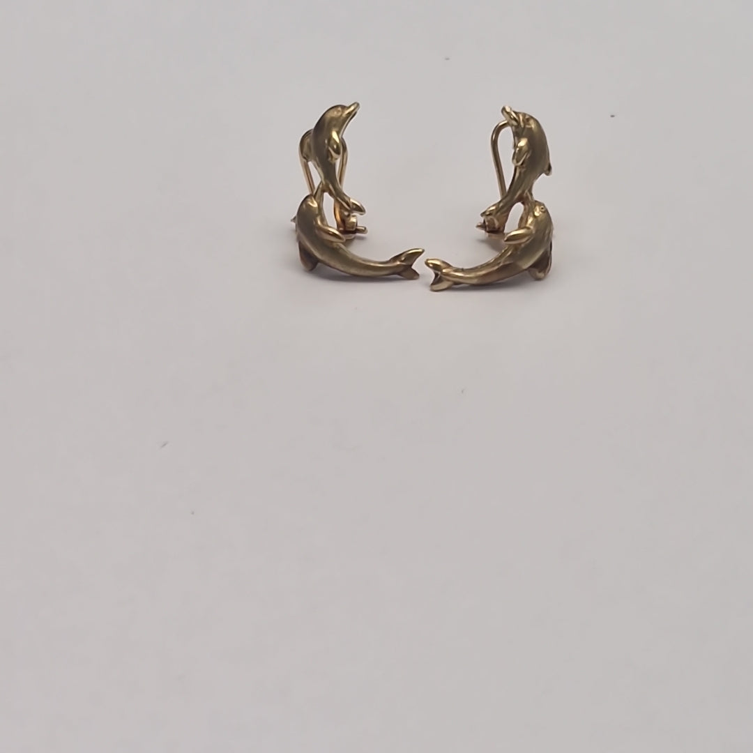 ARETES PAR ORO 8 K 3,40 GRMS (SEMINUEVO)