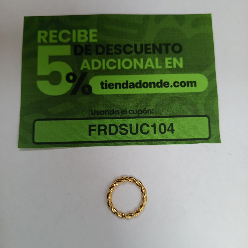 ANILLITO ORO 18 K 1,30 GRMS (SEMINUEVO)