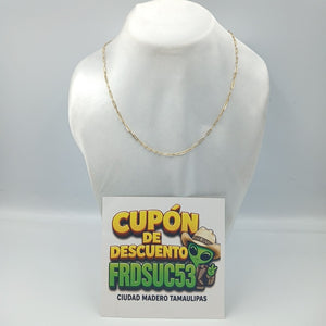 CADENA ORO 14 K 3.3 GRMS (SEMINUEVO)