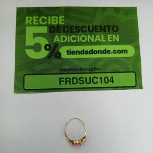 ANILLO ORO 10 K 2,00 GRMS (SEMINUEVO)