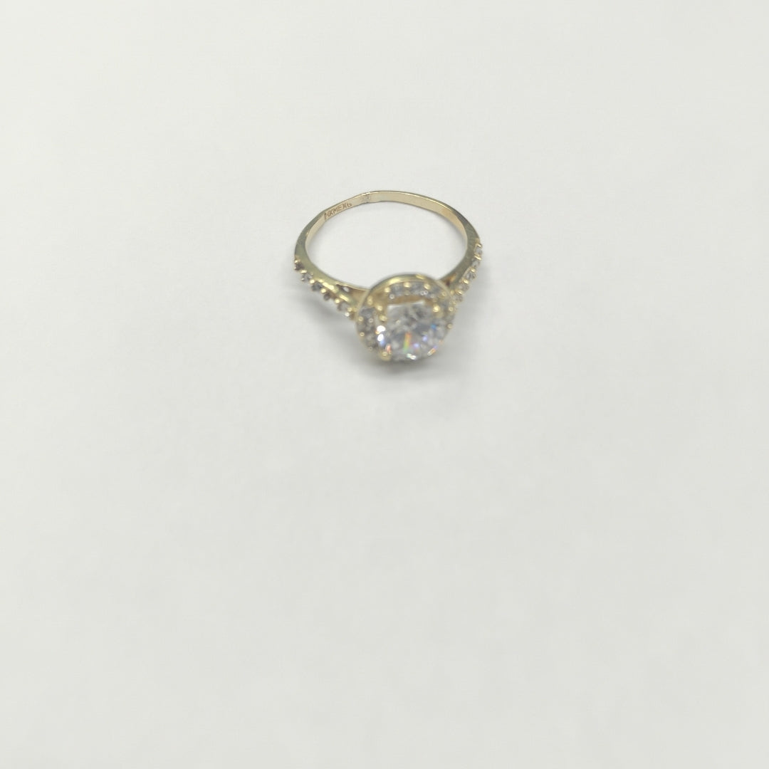 SOLITARIO ORO 14 K 2,20 GRMS (SEMINUEVO)