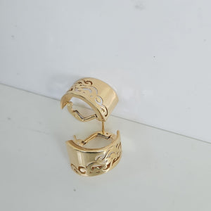 ARETES PAR ORO 14 K 5.1 GRMS (SEMINUEVO)