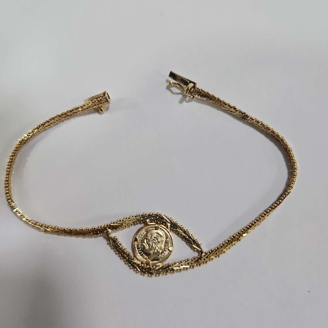 PULSERA ORO 14 K 7,40 GRMS (SEMINUEVO)
