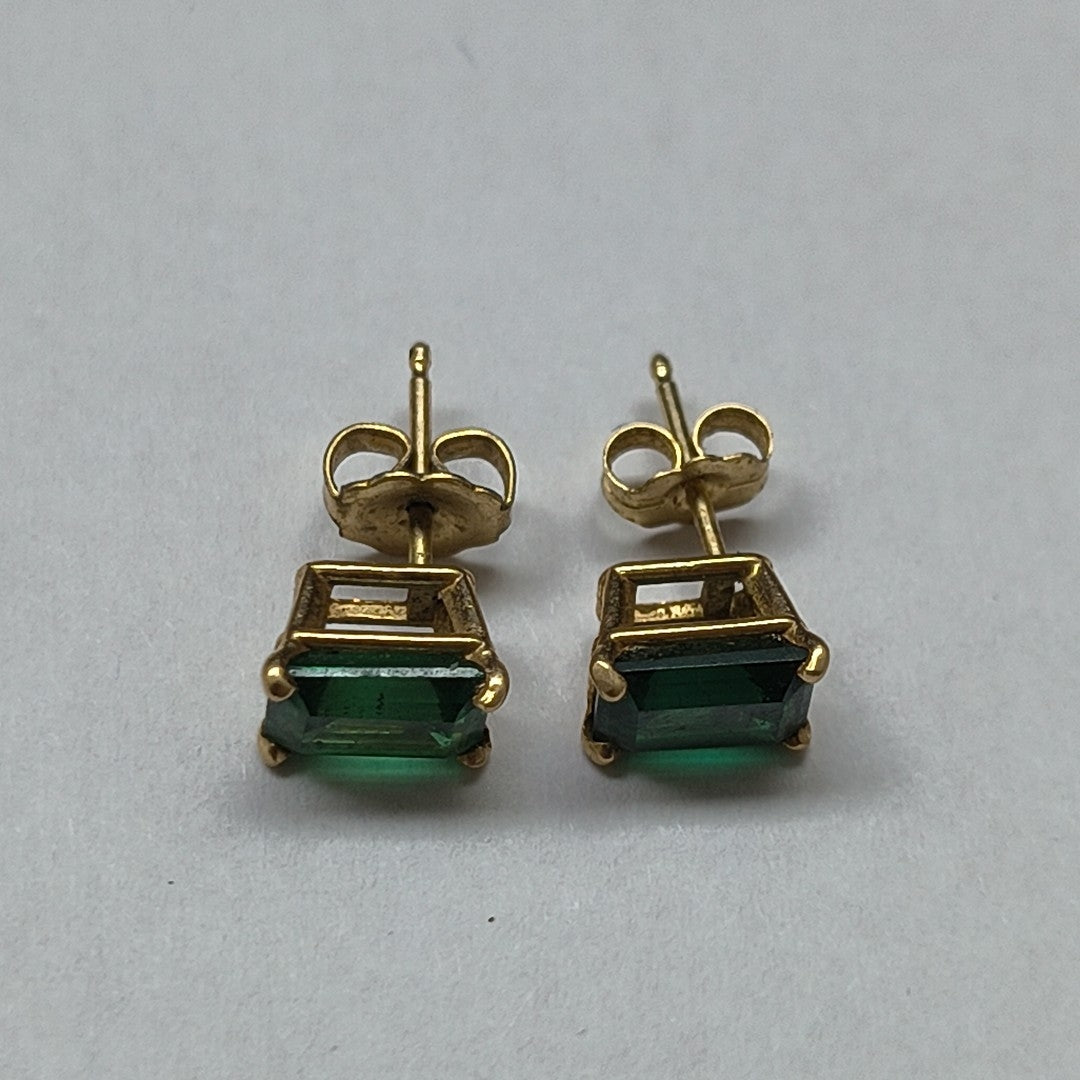 ARETES PAR ORO 14 K 1.6 GRMS (SEMINUEVO)