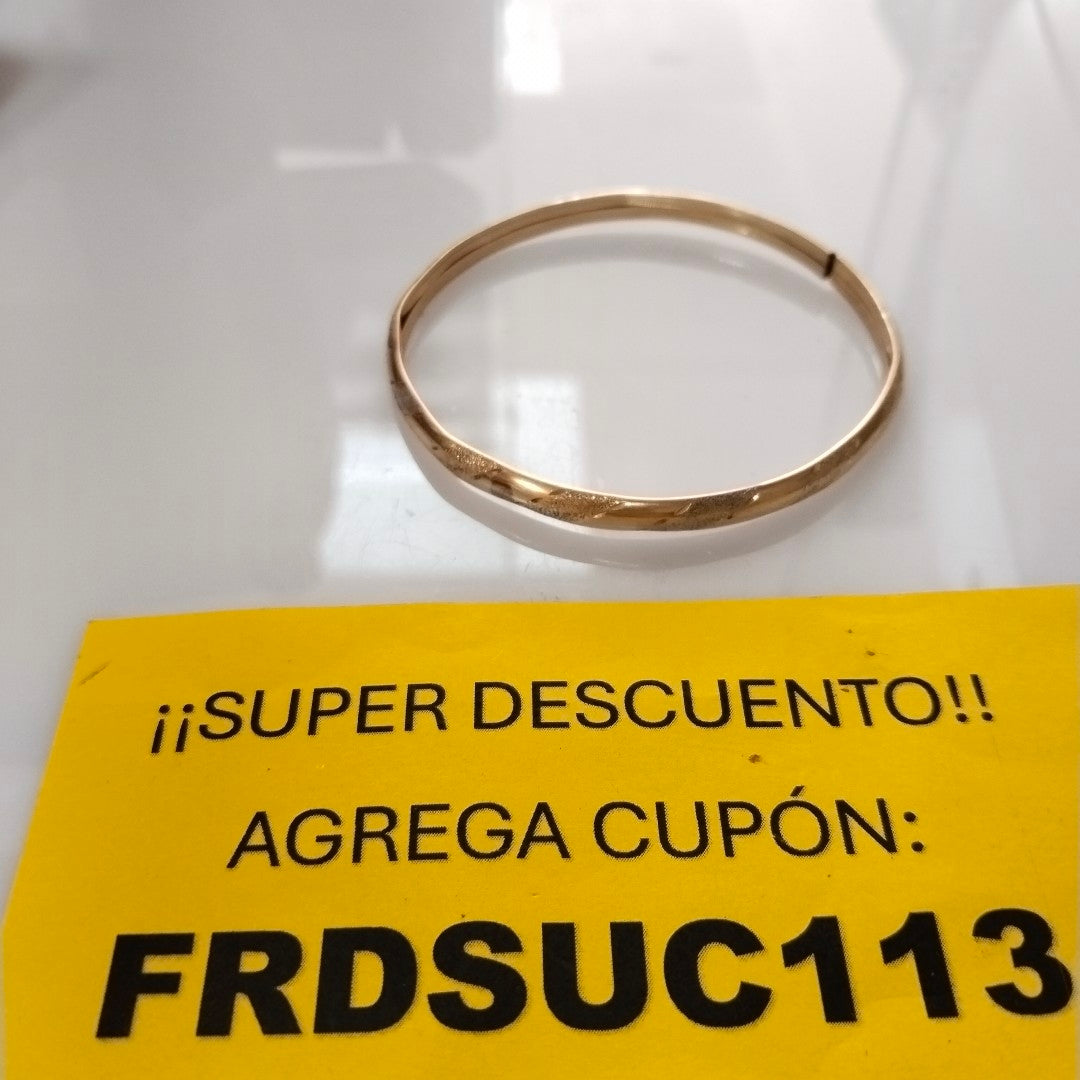 BRAZALETE ORO 10 K 6.2 GRMS (SEMINUEVO)