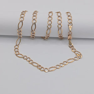 CADENA ORO, RODIADO 10 K 10.3 GRMS (SEMINUEVO)