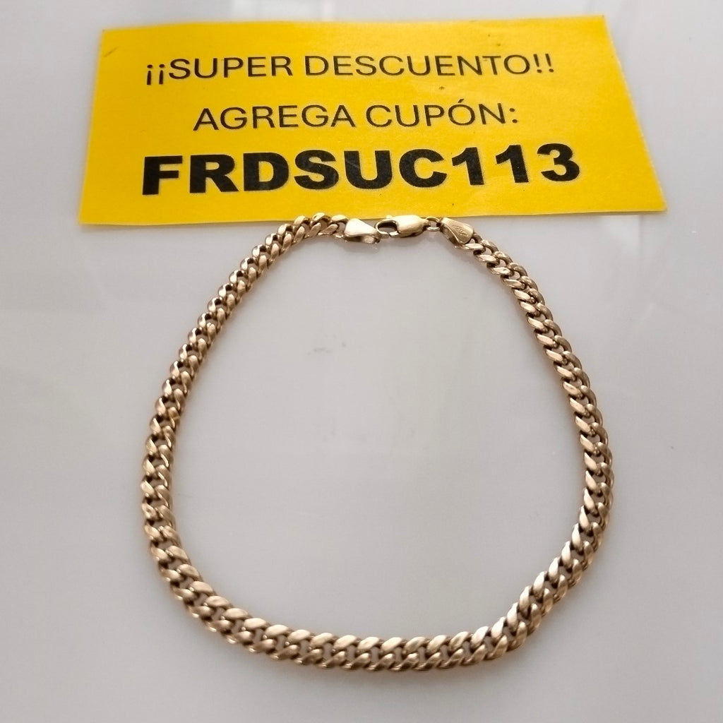 PULSERA ORO 10 K 4.9 GRMS (SEMINUEVO)