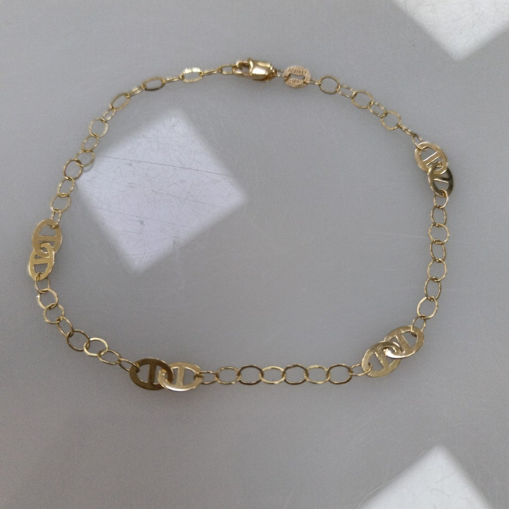 PULSERA ESPECIAL 14K 21 CM 1.8 GR (NUEVO)