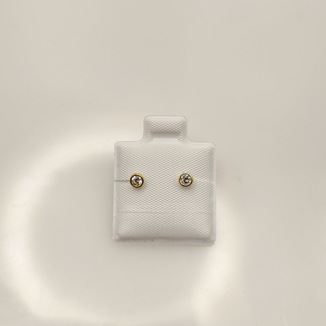 BROQUELES BROQUEL C CIRCONIA 14K 0.1501 GR (NUEVO)