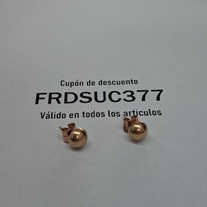 BROQUELES PAR ORO 8 K 1.6 GRMS (SEMINUEVO)
