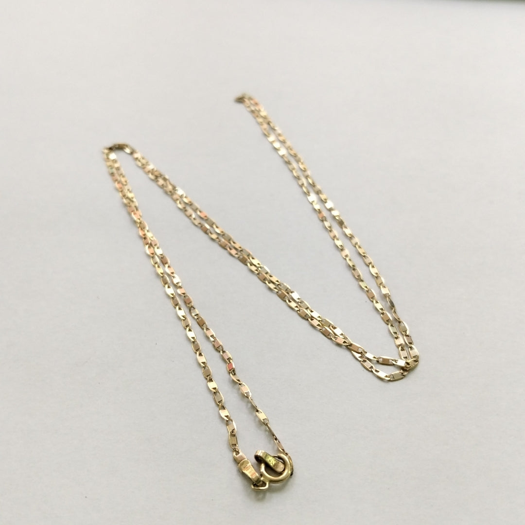 CADENA ORO 14 K 1.3 GRMS (SEMINUEVO)