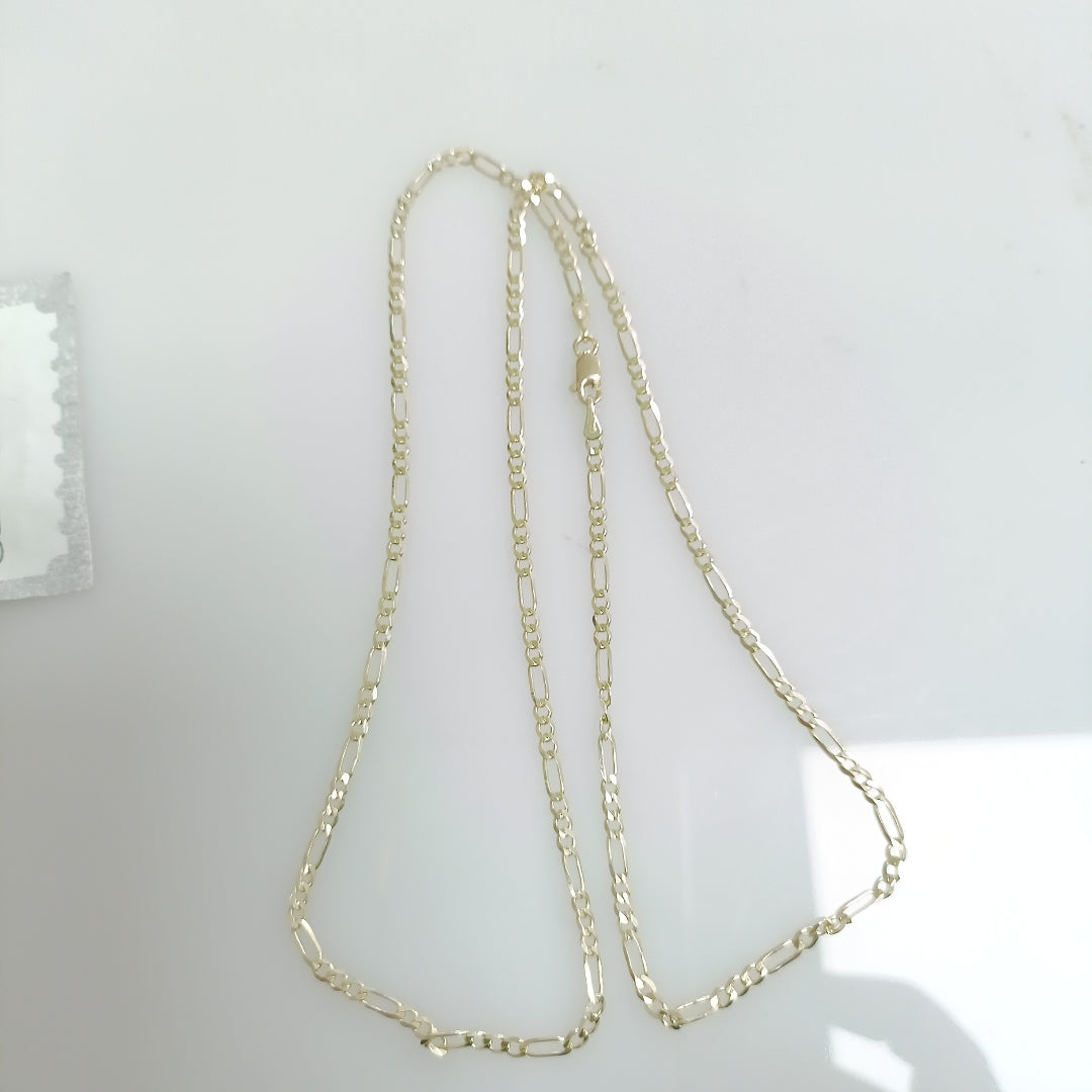 CADENA 3X1 14K 55 CM 5 GR (NUEVO)