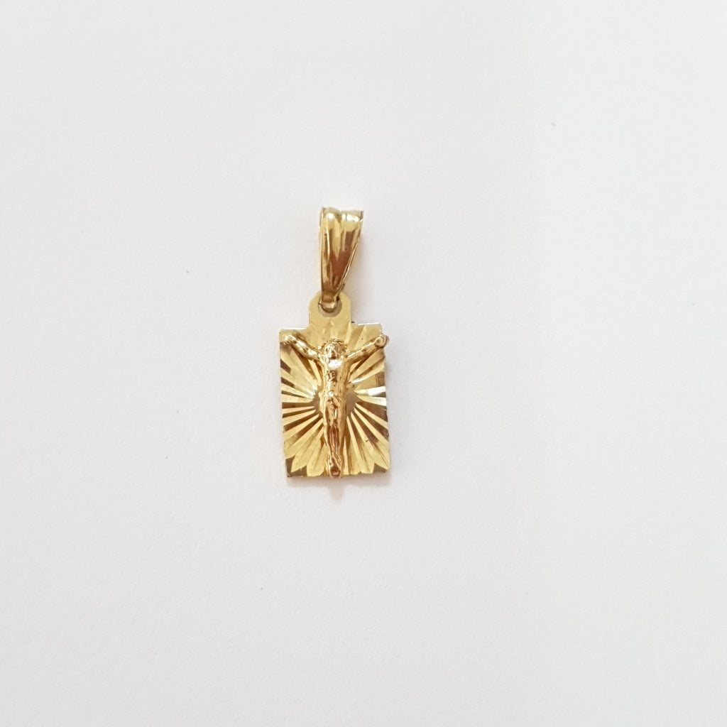 MEDALLA RELIGIOSA ORO 14 K 0,80 GRMS (SEMINUEVO)